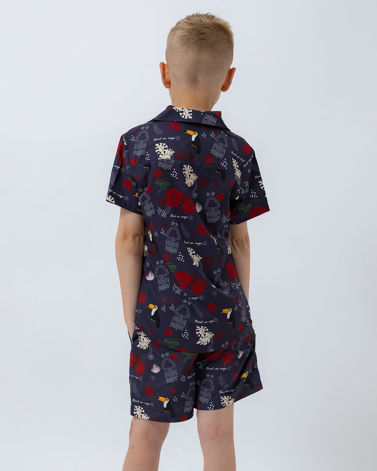 NFFC Junior Purple Jungle Shirt