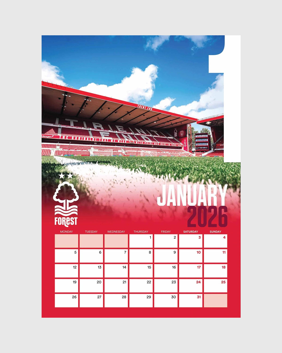 NFFC 2026 A3 Calendar