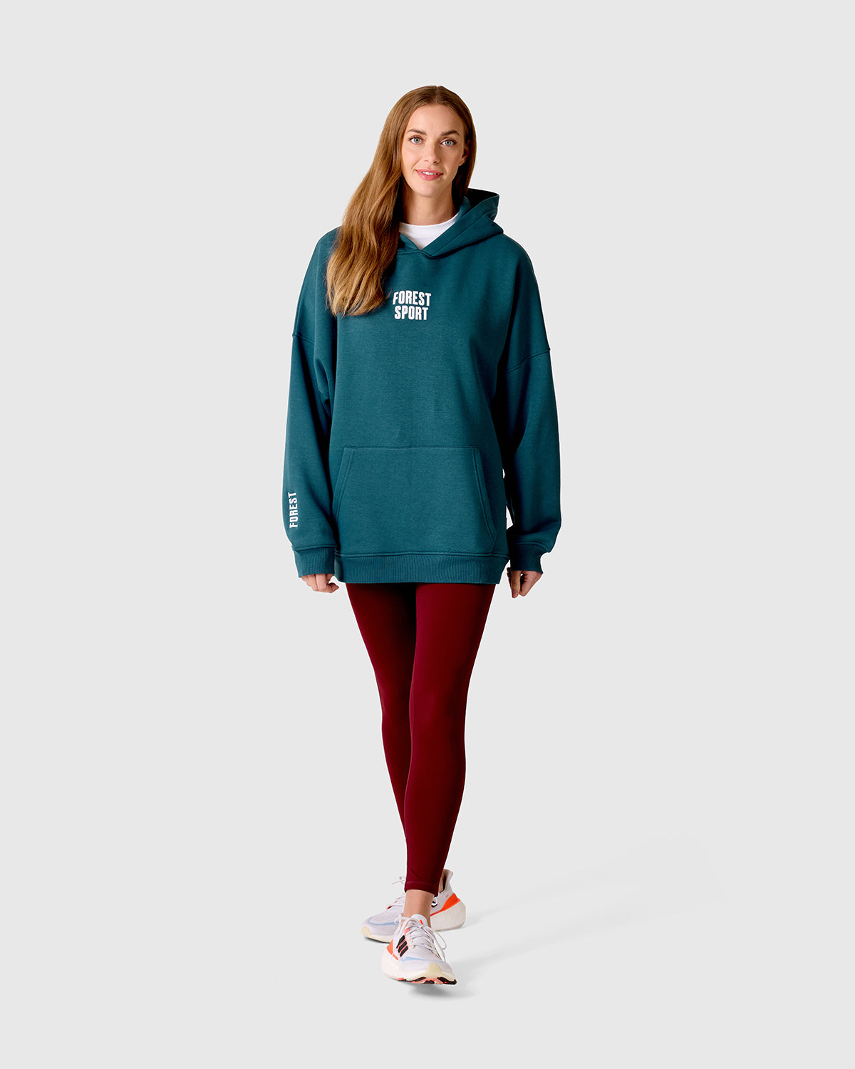 NFFC Women's Oversized Petrol Hoodie