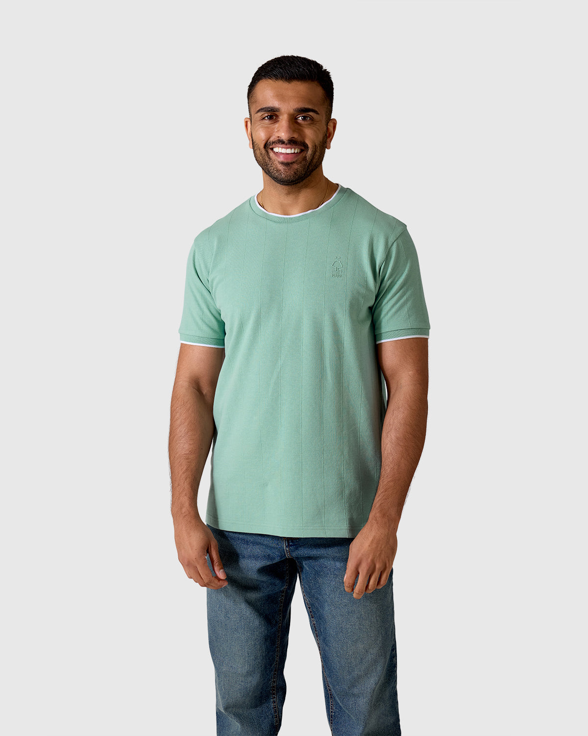 NFFC Light Teal Bridgford Drop Needle T-Shirt