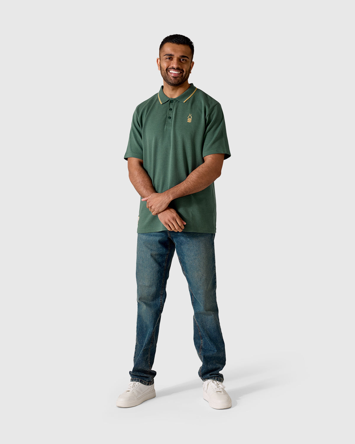 NFFC Pine Leavers Ribbed Polo