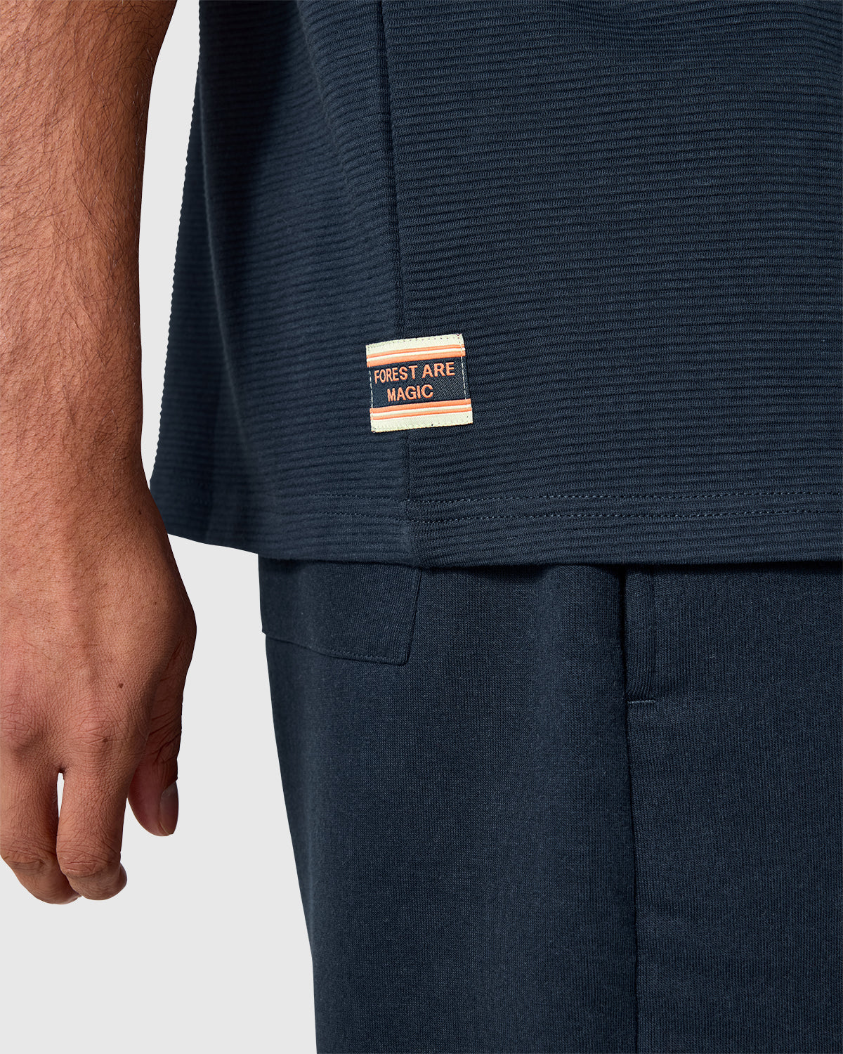 NFFC Navy Pop Edit Ribbed T-Shirt