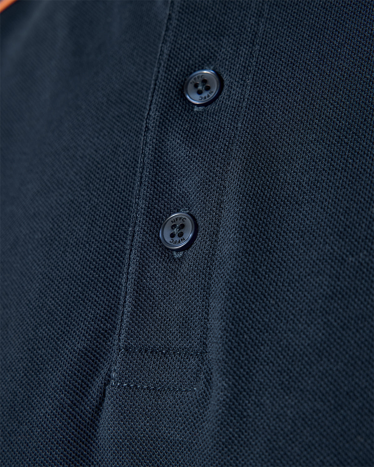 NFFC Navy Pop Edit Raglan Polo