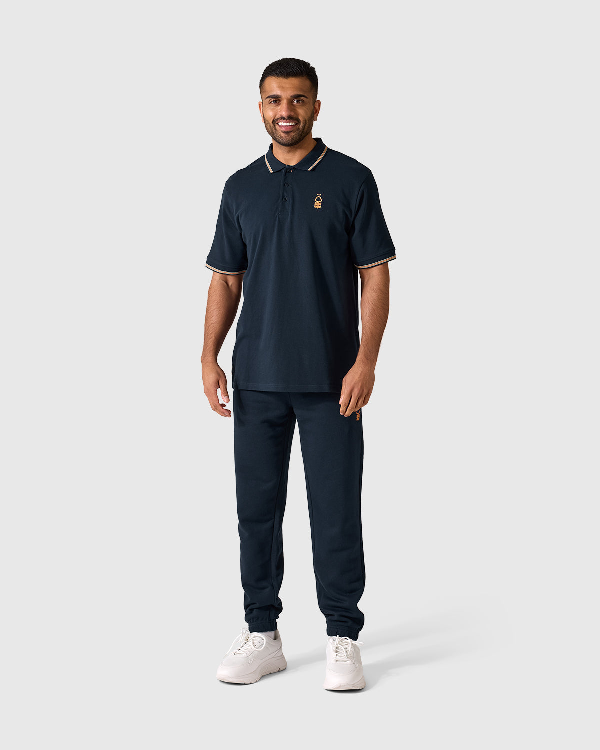 NFFC Navy Pop Edit Tipped Polo