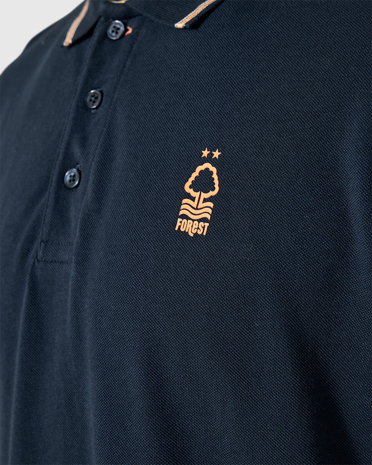 NFFC Navy Pop Edit Tipped Polo