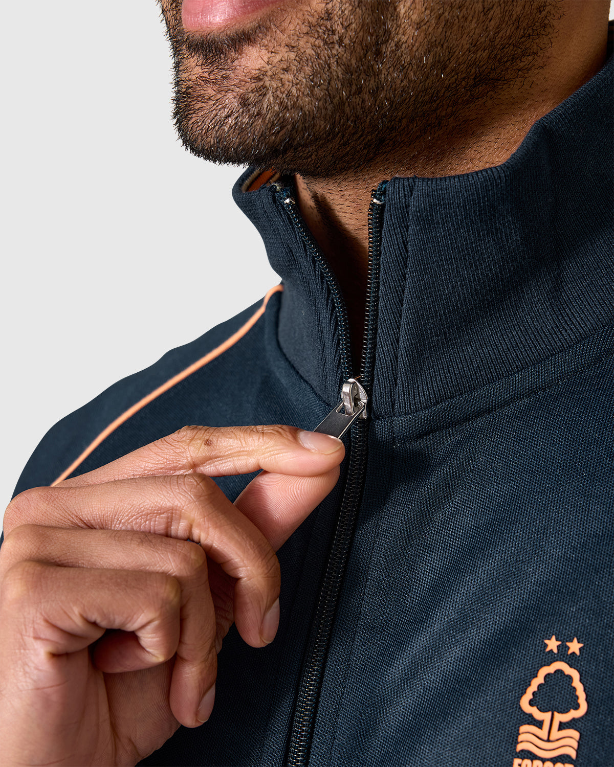 NFFC Navy Pop Edit Full Zip Jacket