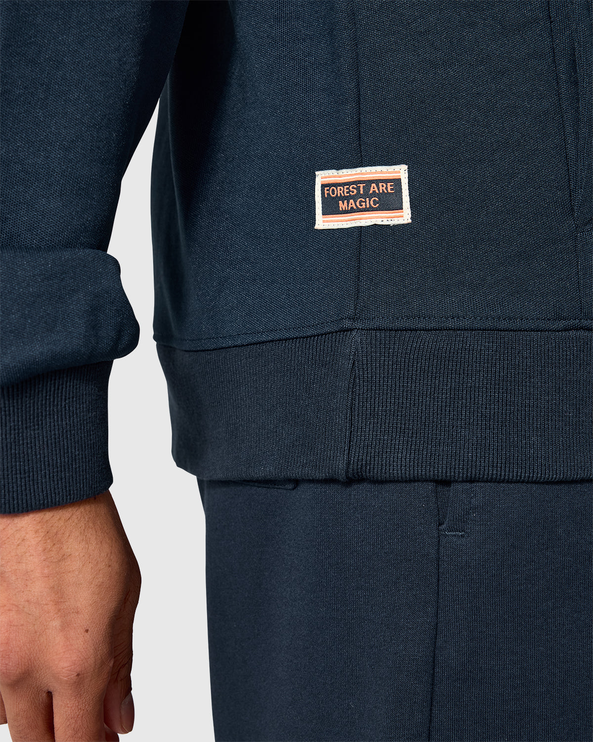 NFFC Navy Pop Edit Full Zip Jacket