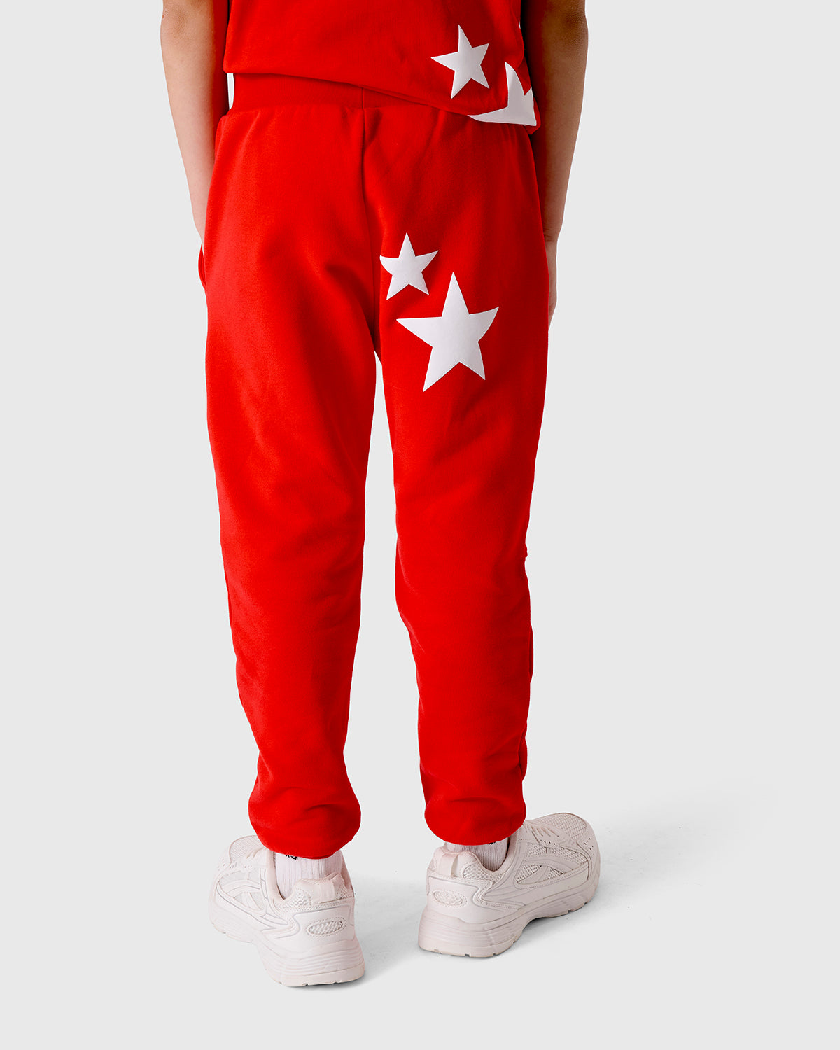 NFFC Junior Red Puff Print Jogger
