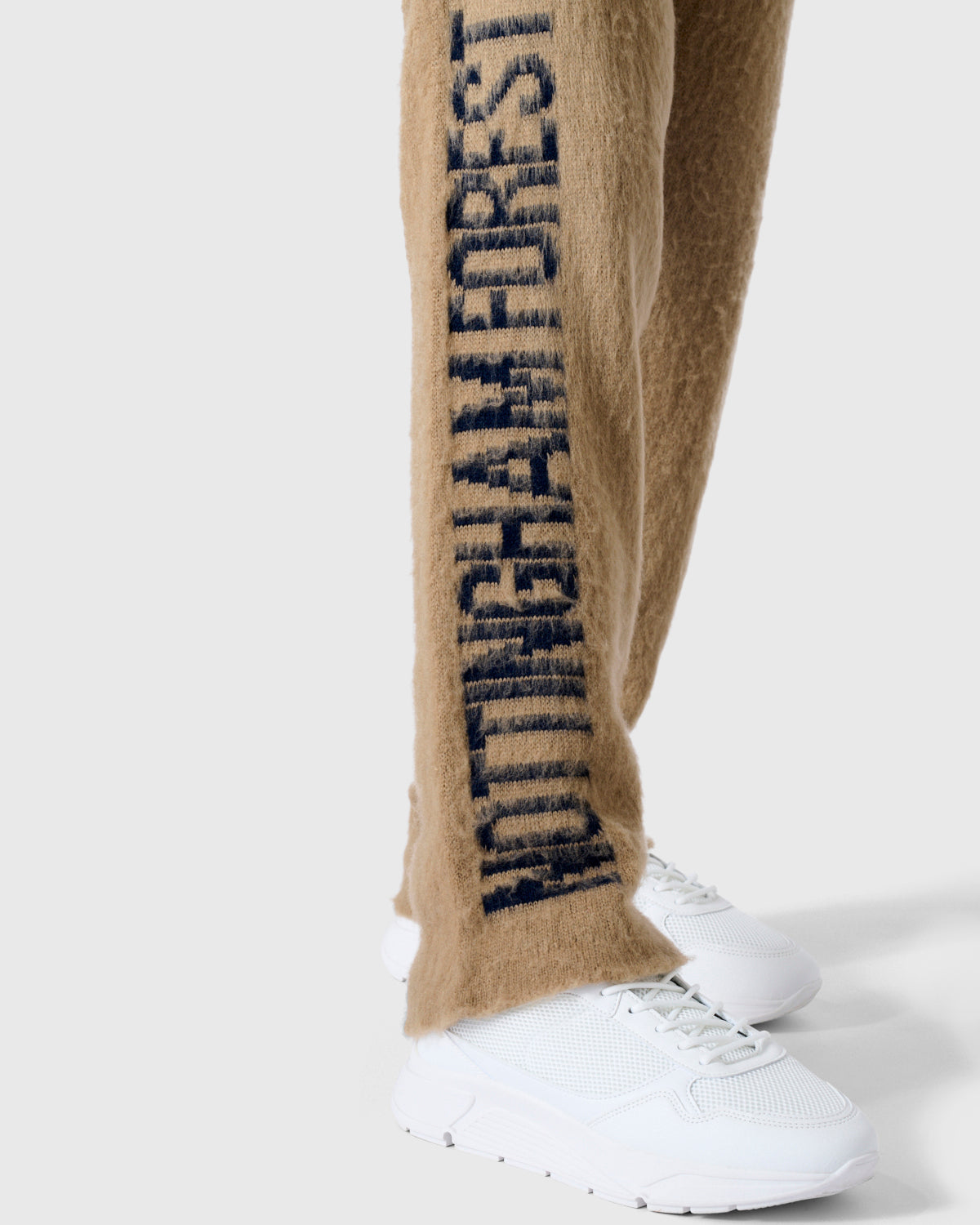 NFFC Camel Brushed Knit Pants