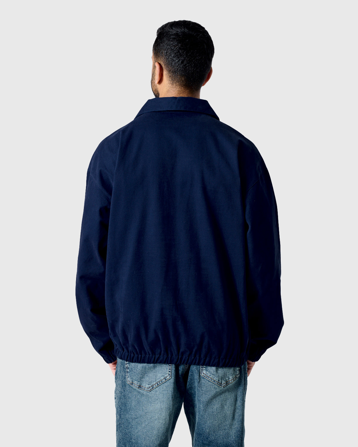 NFFC Navy Retro Shield Drill Top