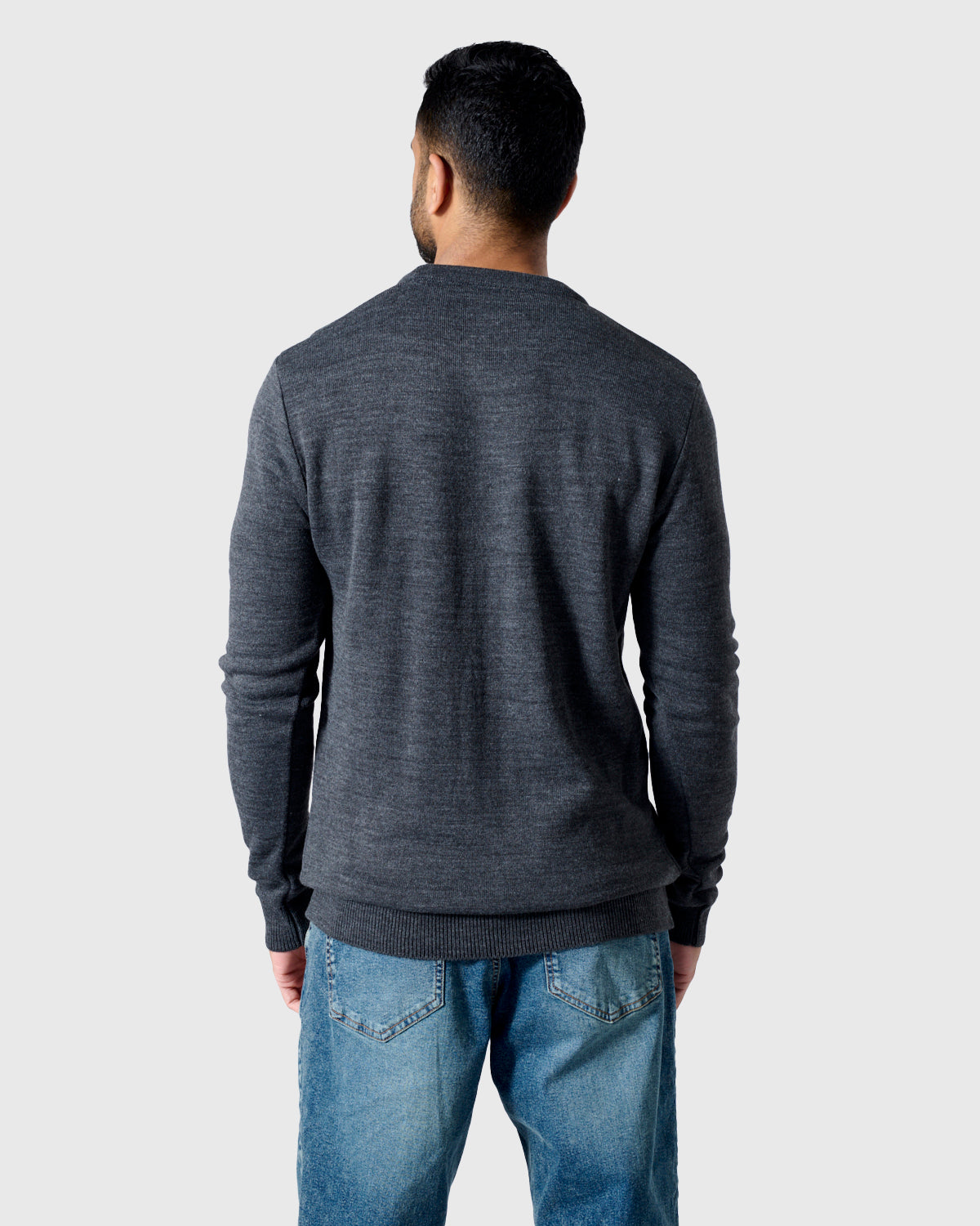 NFFC Charcoal Essential Knit Crewneck