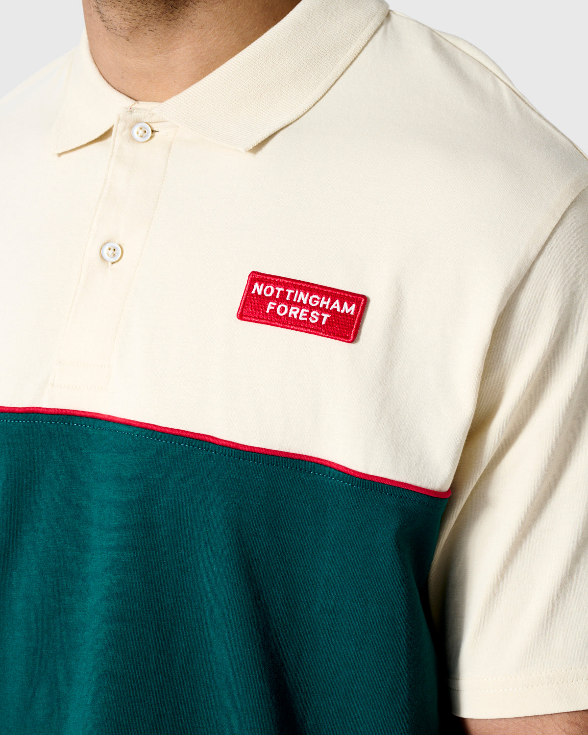 NFFC Original Reds Panelled Polo