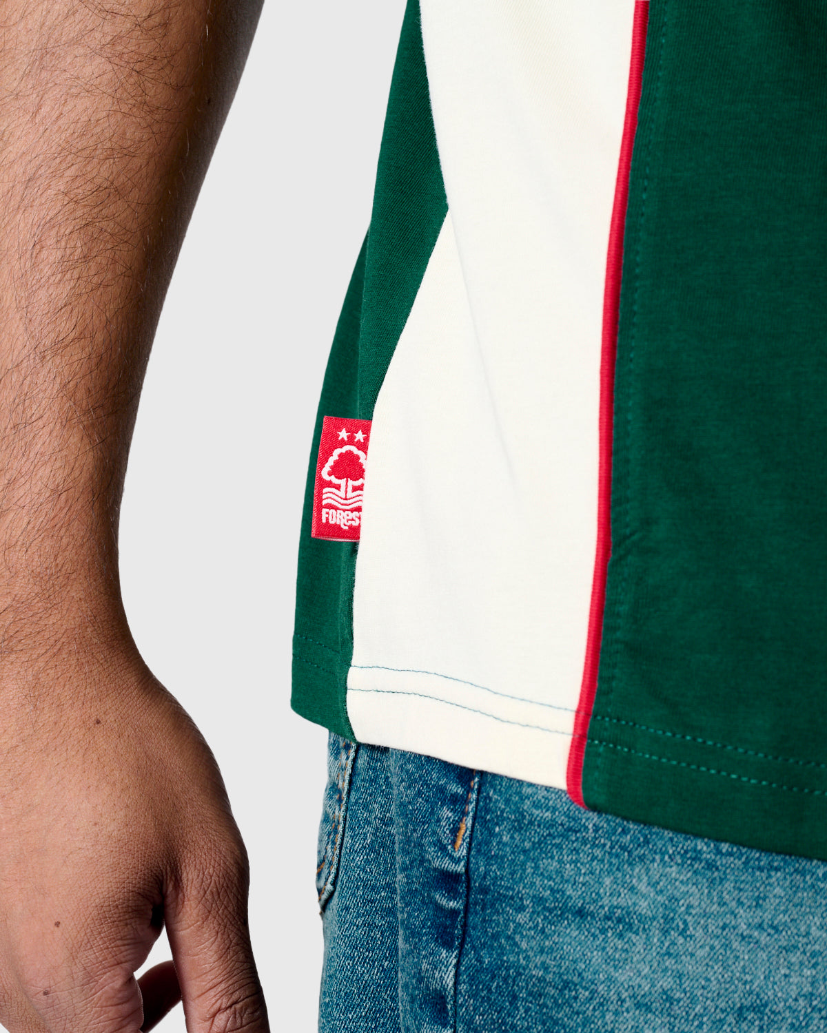 NFFC Original Reds Panelled T-Shirt