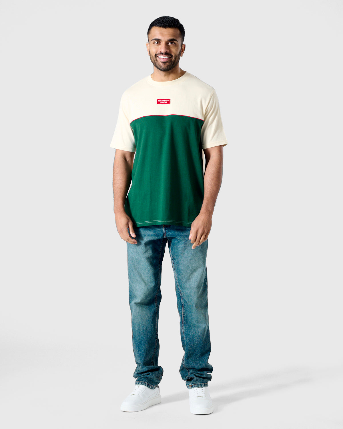 NFFC Original Reds Panelled T-Shirt