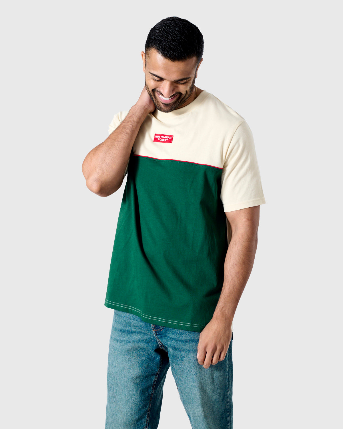 NFFC Original Reds Panelled T-Shirt