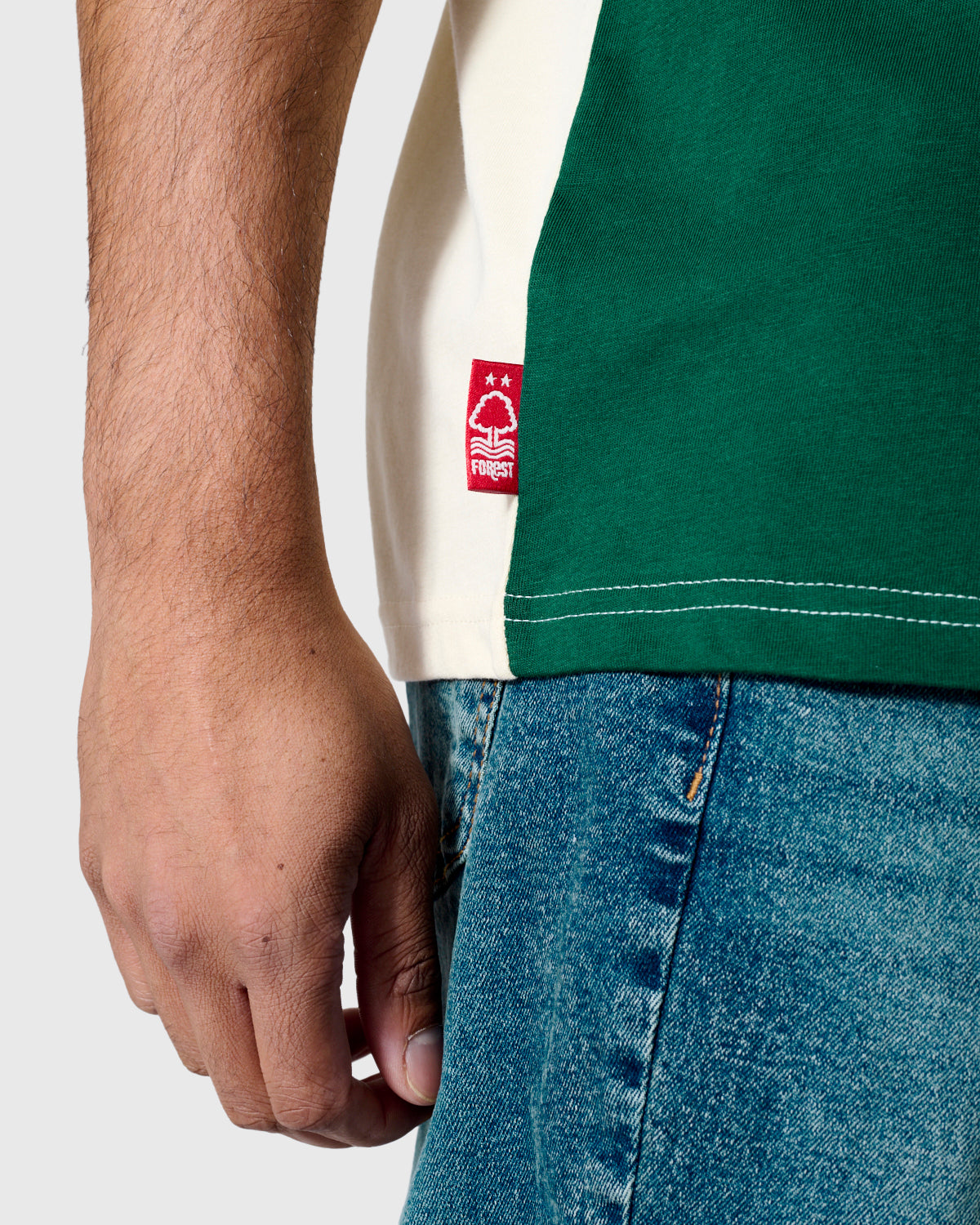 NFFC Original Reds Panelled T-Shirt