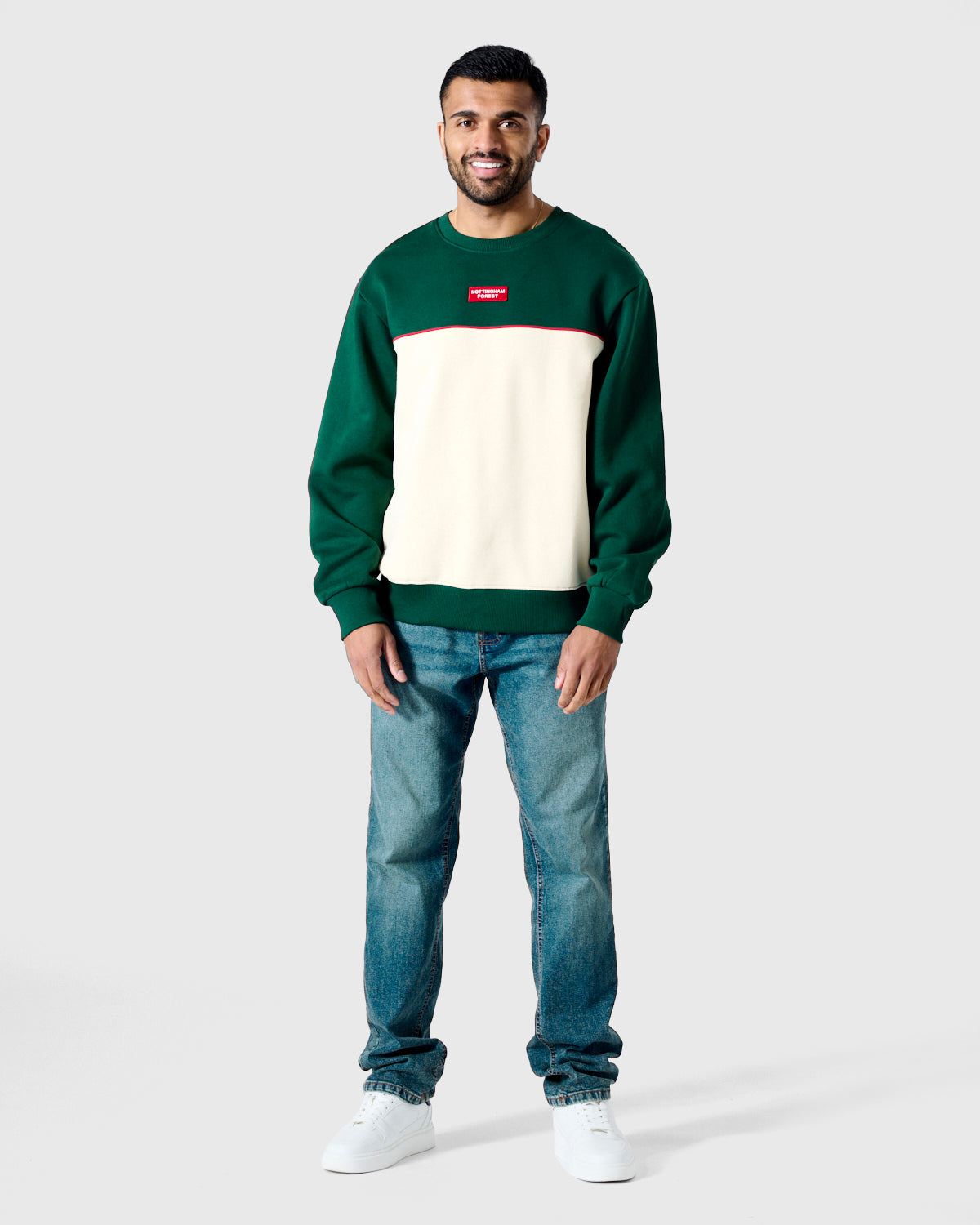 NFFC Original Reds Panelled Sweatshirt