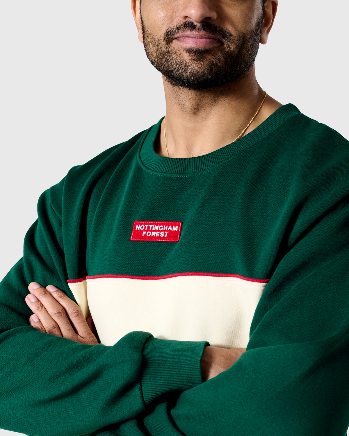 NFFC Original Reds Panelled Sweatshirt