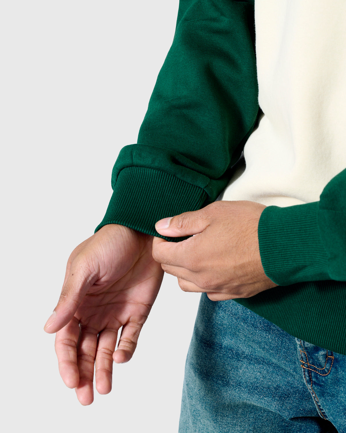 NFFC Original Reds Panelled Sweatshirt