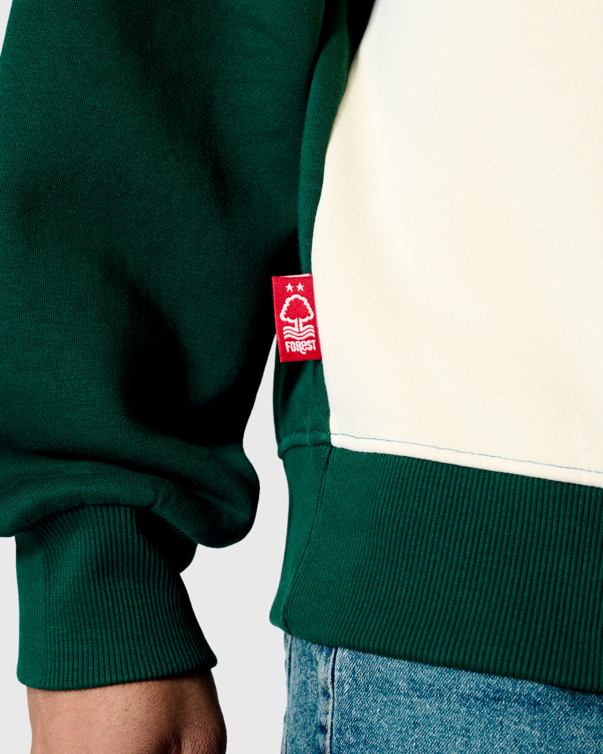 NFFC Original Reds Panelled Sweatshirt