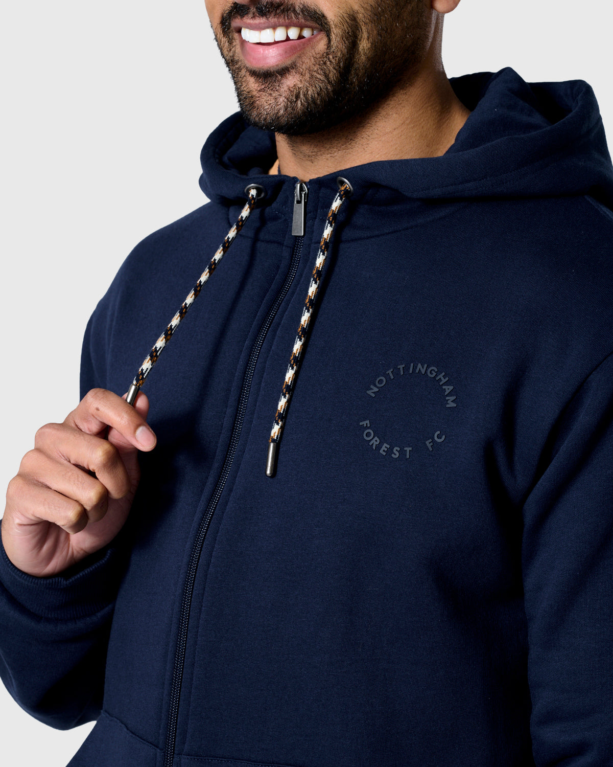 NFFC Navy Premium Circle Full Zip Hoodie