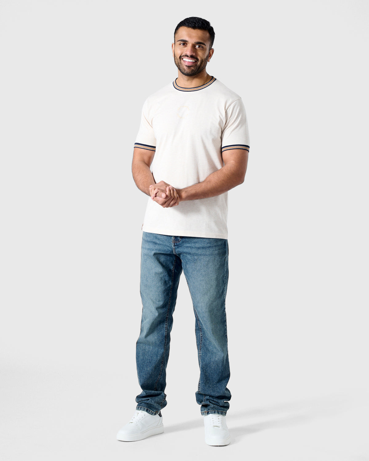 NFFC Oatmeal Marl Premium Circle T-Shirt