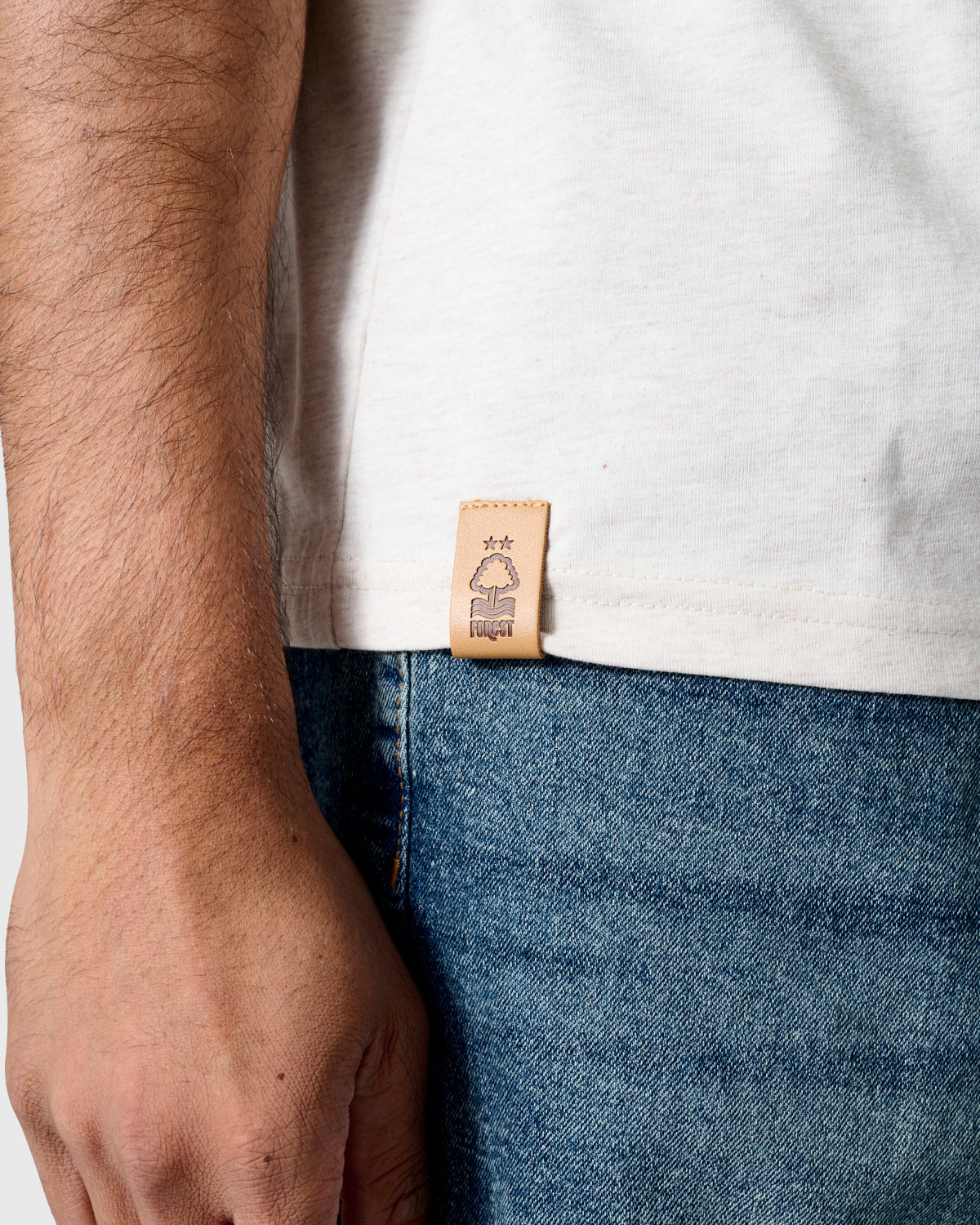 NFFC Oatmeal Marl Premium Circle T-Shirt