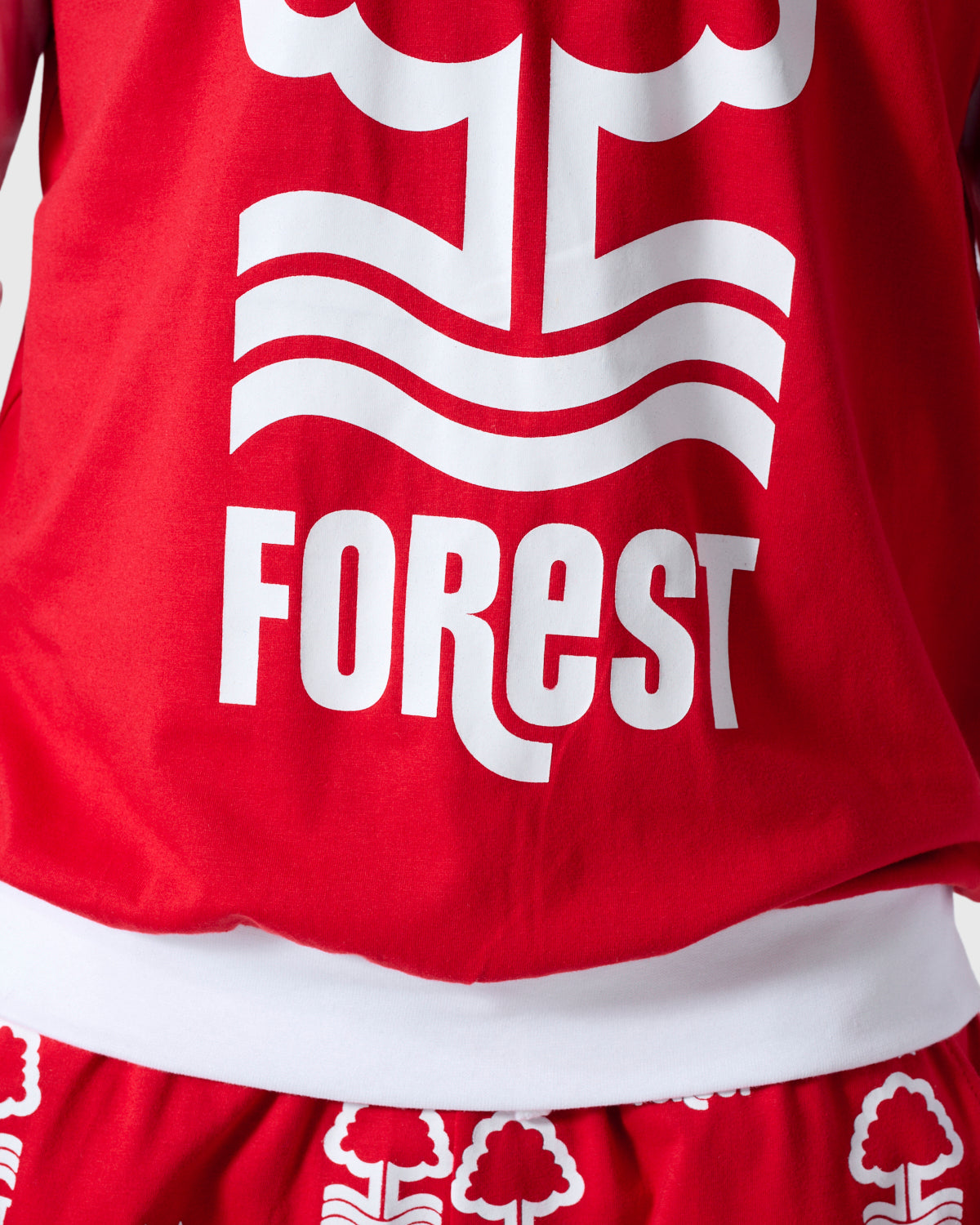 NFFC Red Long Sleeve Crest Pyjama Set