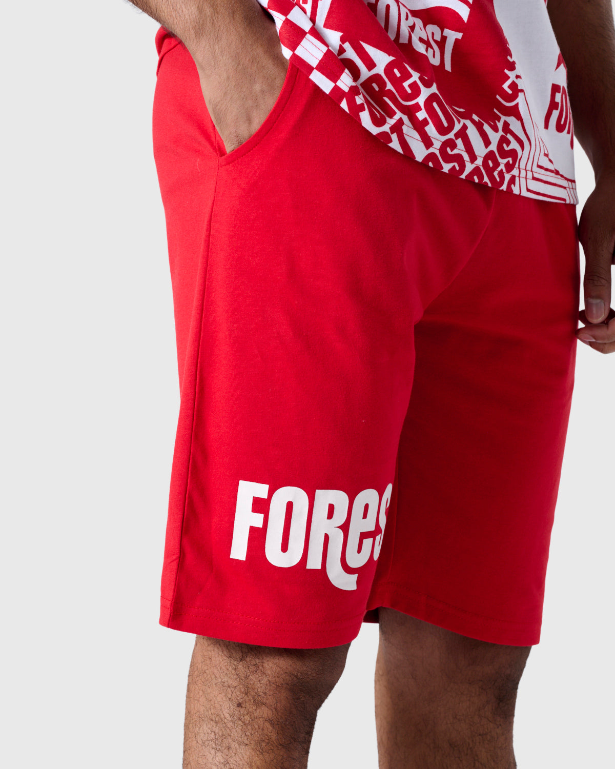 NFFC Red Short Sleeve Flag Pyjama Set
