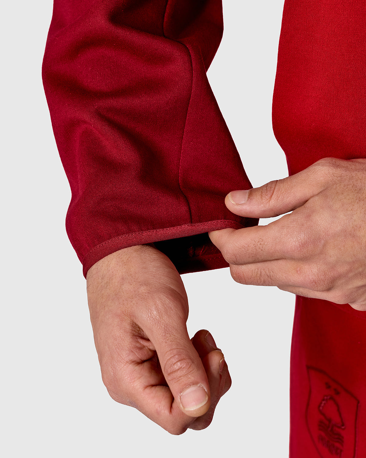 NFFC adidas Maroon Z.N.E. Full Zip Hoodie