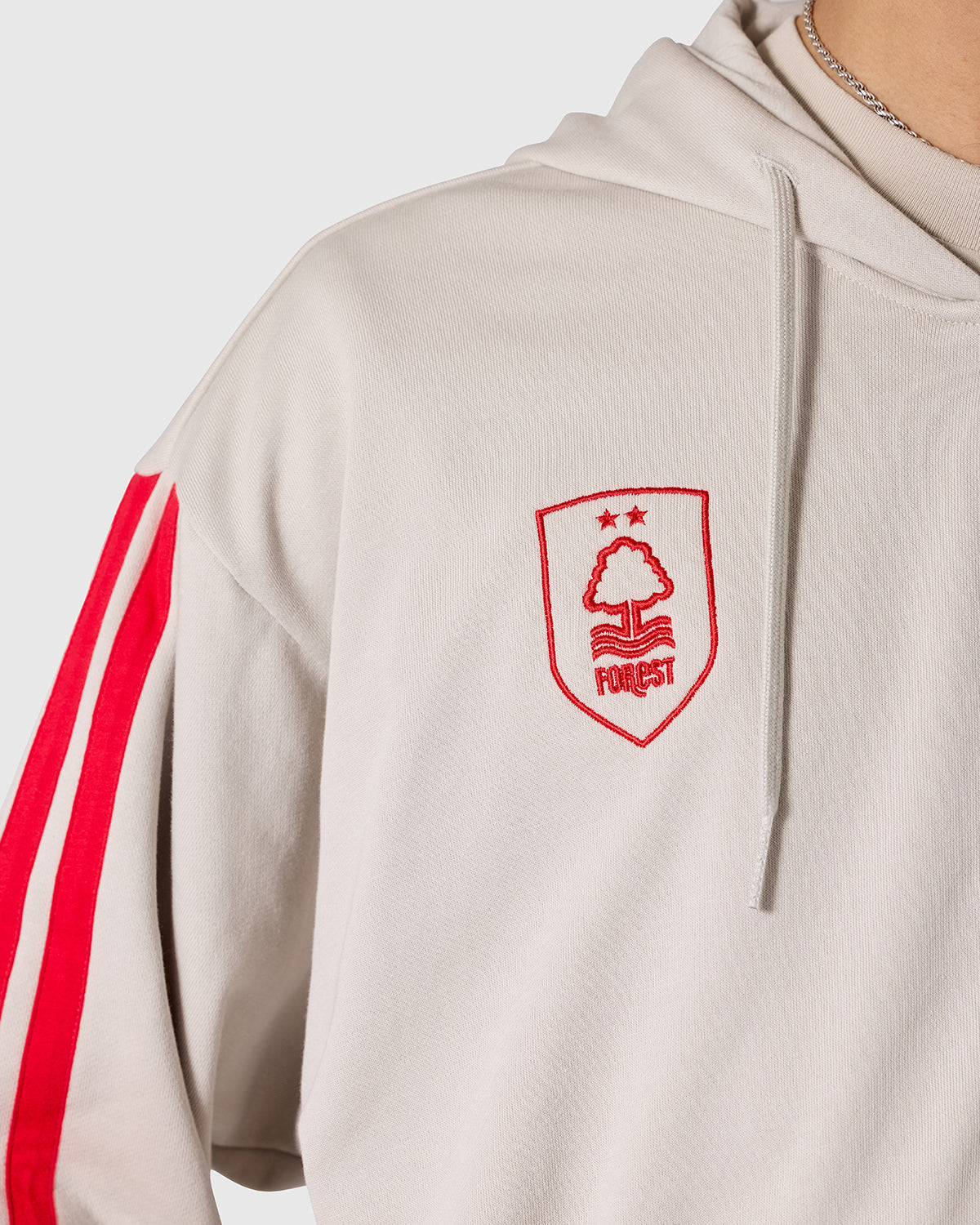 NFFC adidas Alumina 3-Stripe Full Zip Hoodie