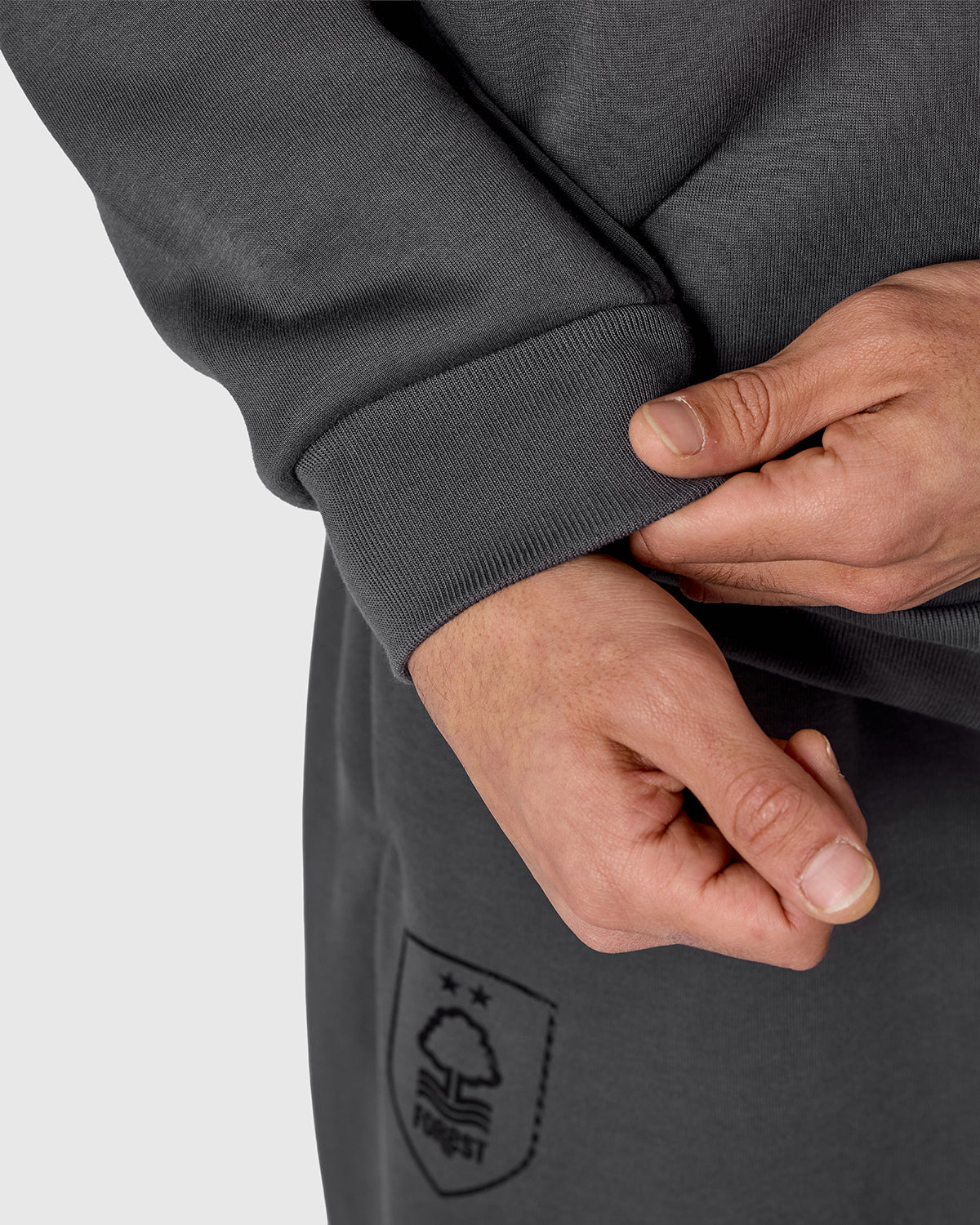 NFFC adidas Grey Future Icons 3-Stripe Track Top