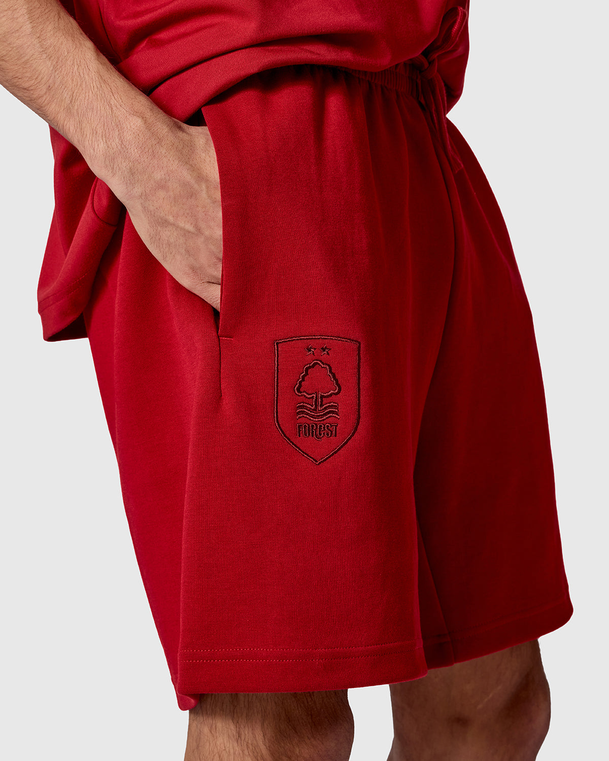 NFFC adidas Maroon ZNE Shorts