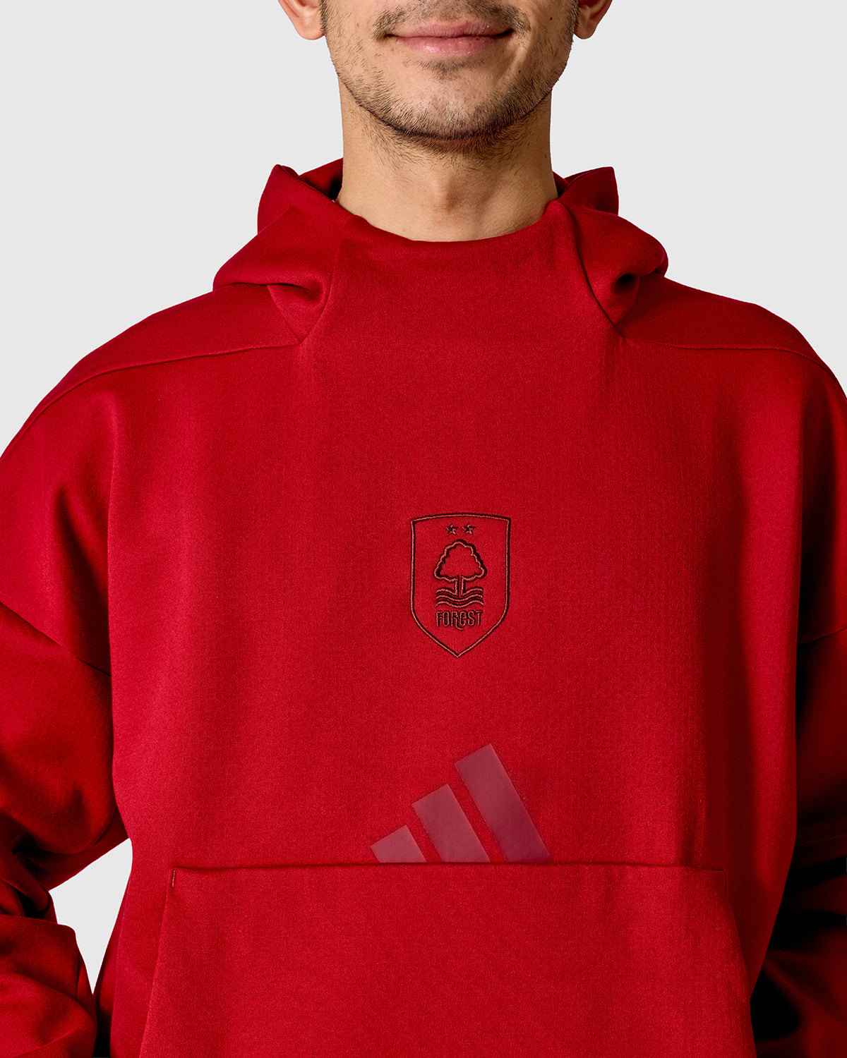 NFFC adidas Maroon Z.N.E. Hoodie