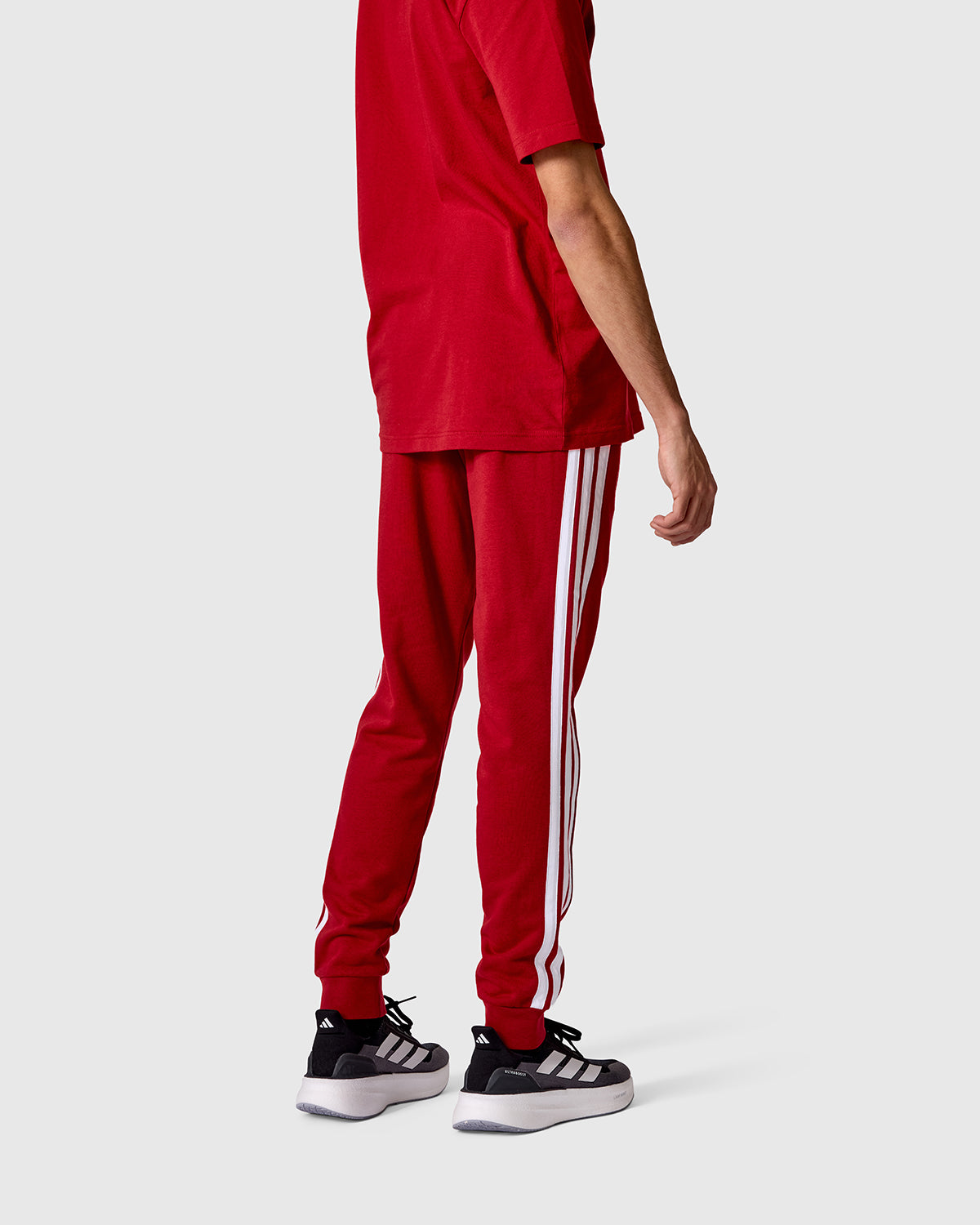 NFFC adidas Maroon 3-Stripe Pants