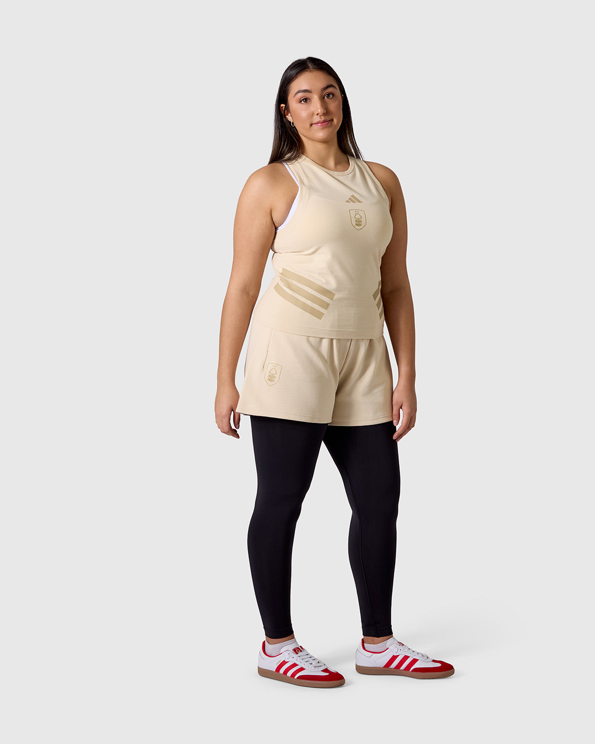 NFFC adidas Womens Crystal Future Icons Shorts