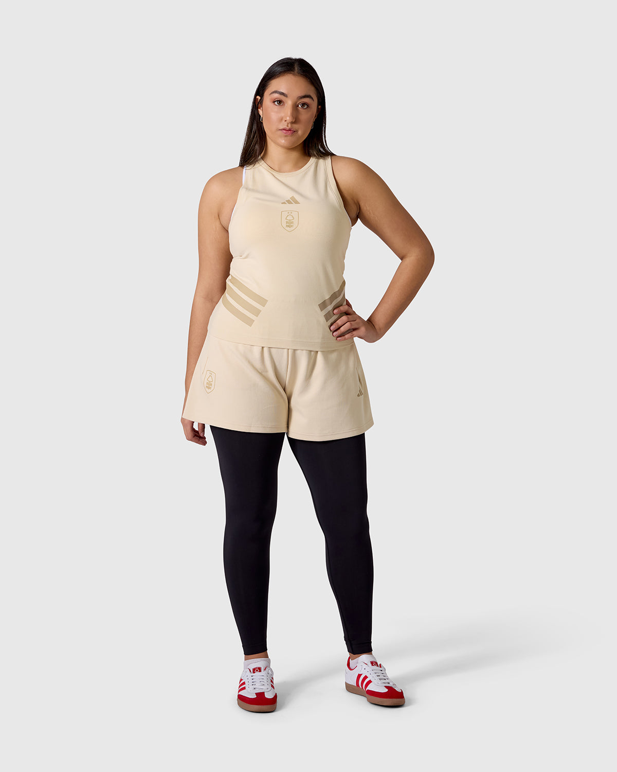 NFFC adidas Womens Crystal Future Icons Shorts