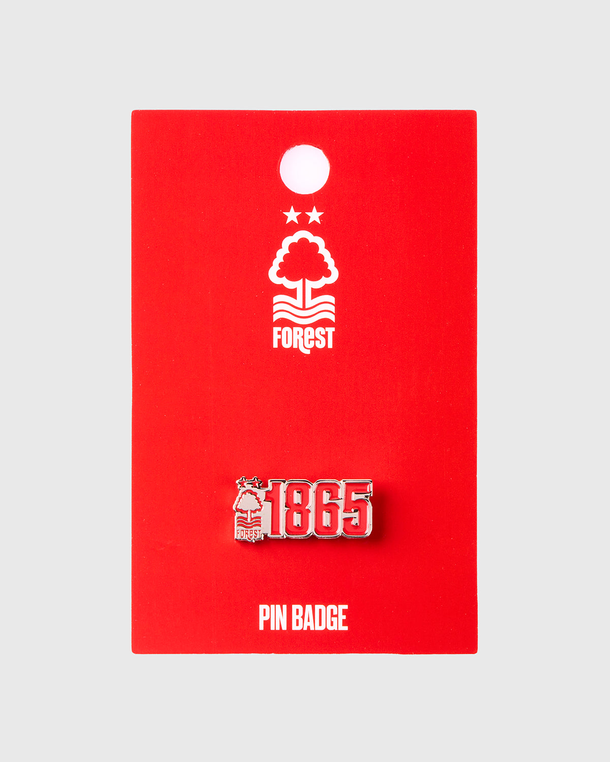 NFFC Red Est Collection Pin Badge