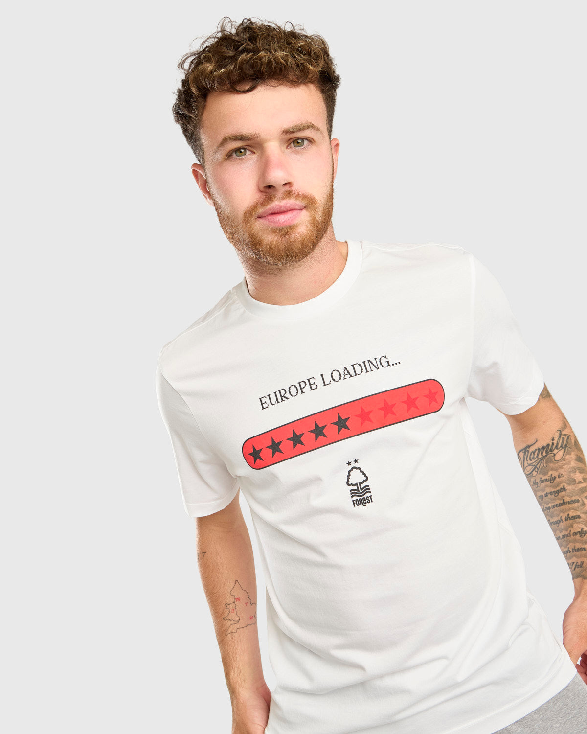 NFFC White Europe Loading T-Shirt