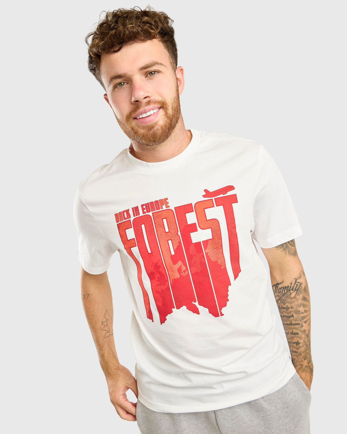 NFFC White Map T-Shirt