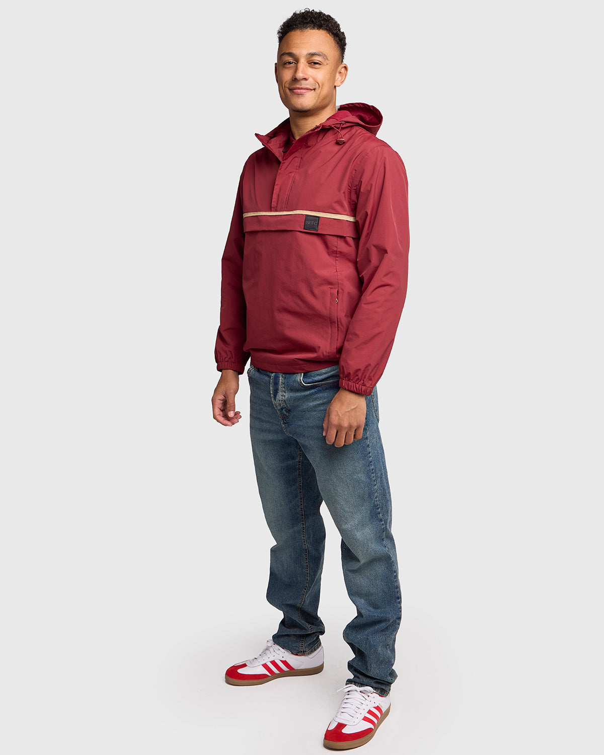 NFFC Red Terrace Windbreaker