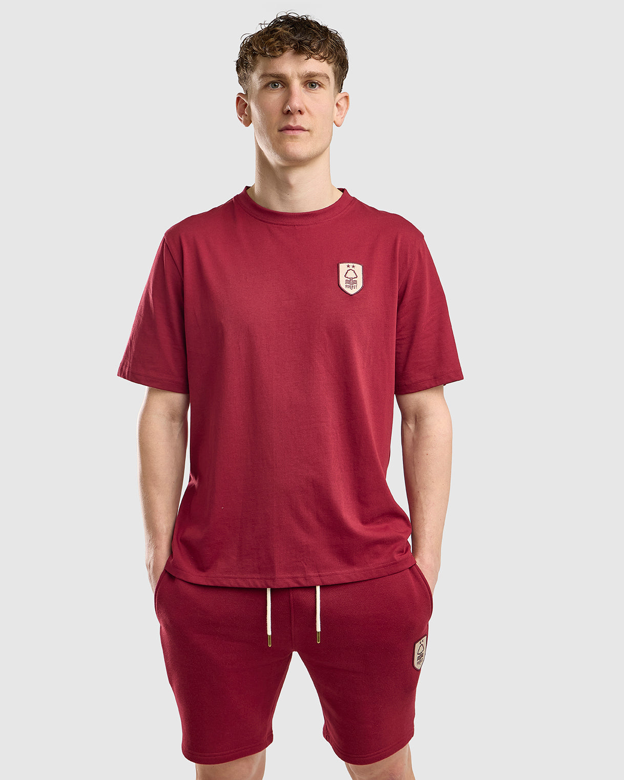 NFFC Burgundy Legacy Relaxed T-Shirt