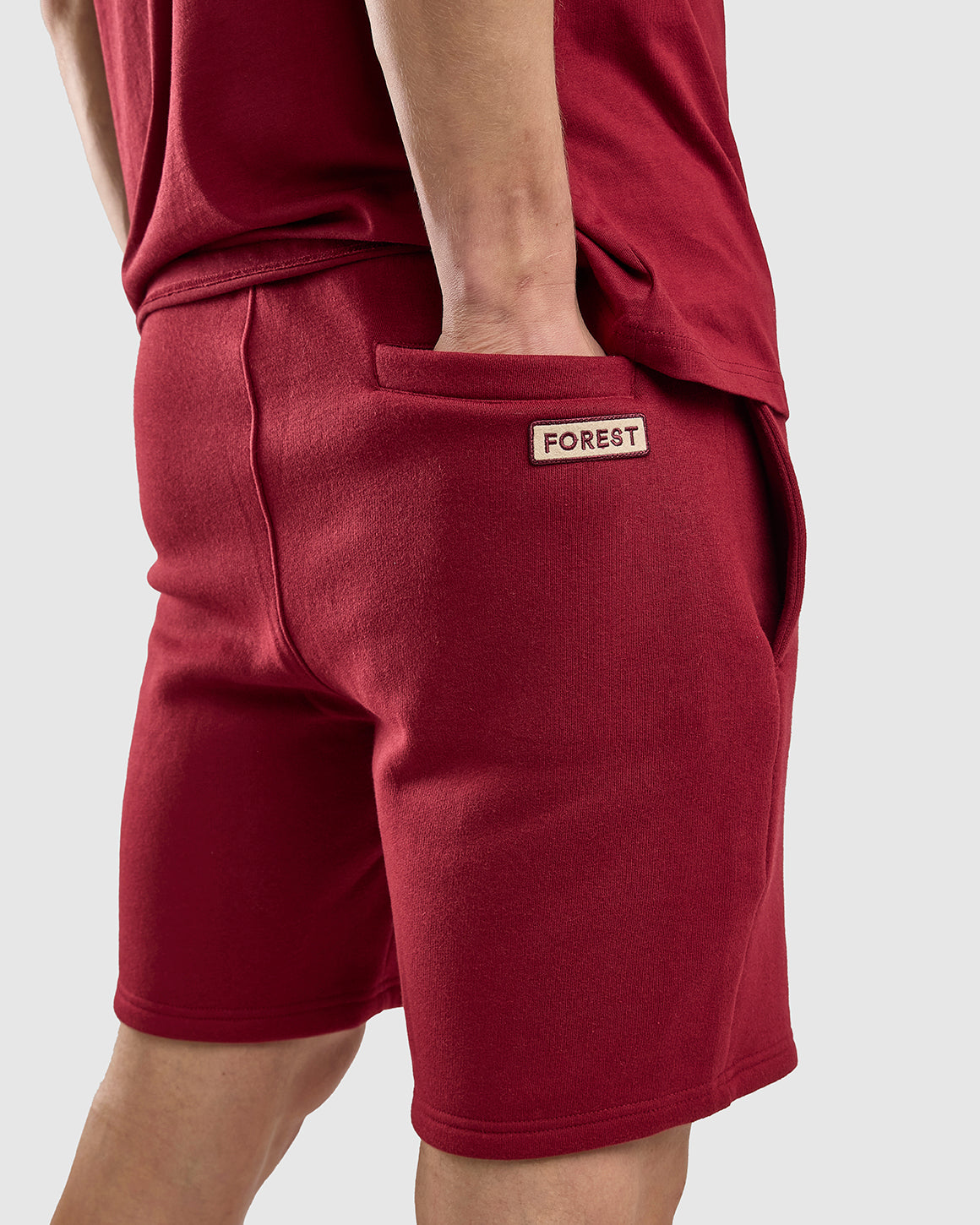 NFFC Burgundy Legacy Shorts