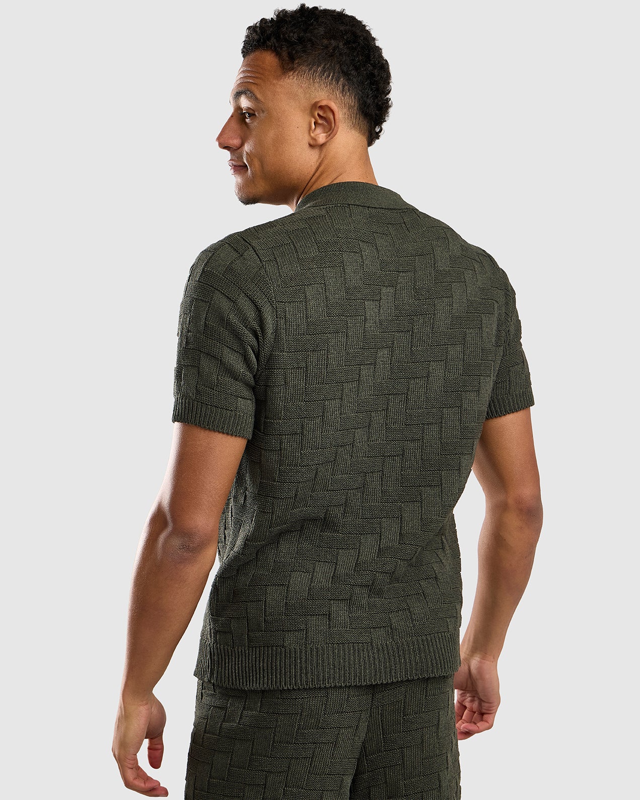 NFFC Musk Herringbone Polo