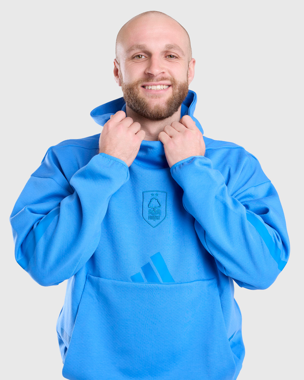 NFFC adidas Ray-Blue ZNE Hoodie