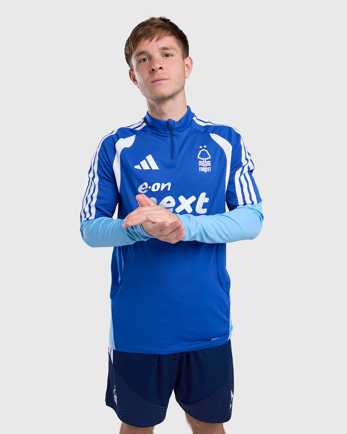 NFFC 26/27 Royal Blue Training 1/4 Zip Top