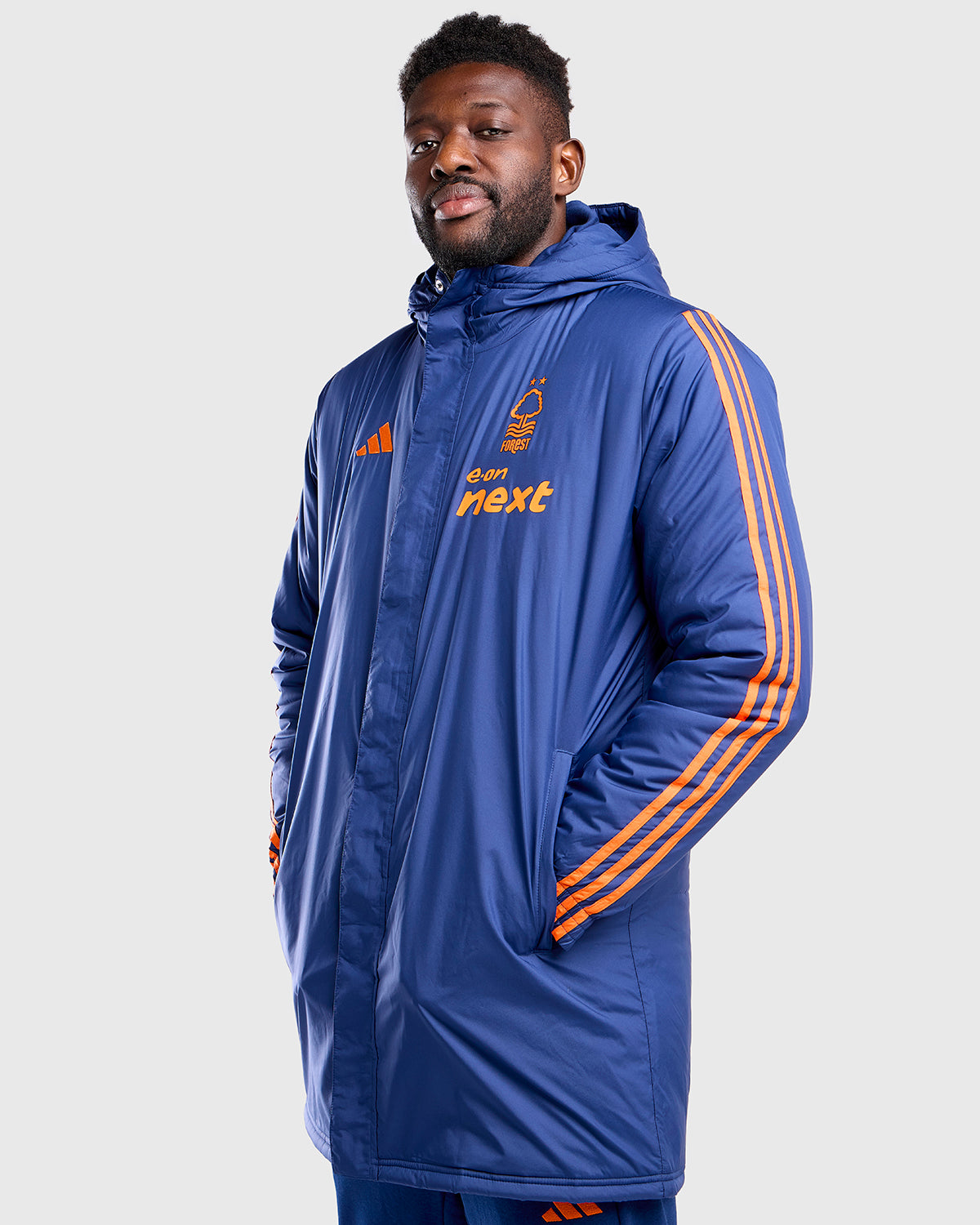 NFFC 26/27 Navy Player Leisure Stadium Jacket