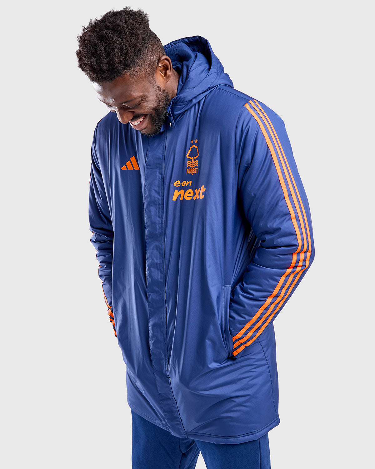 NFFC 26/27 Navy Player Leisure Stadium Jacket