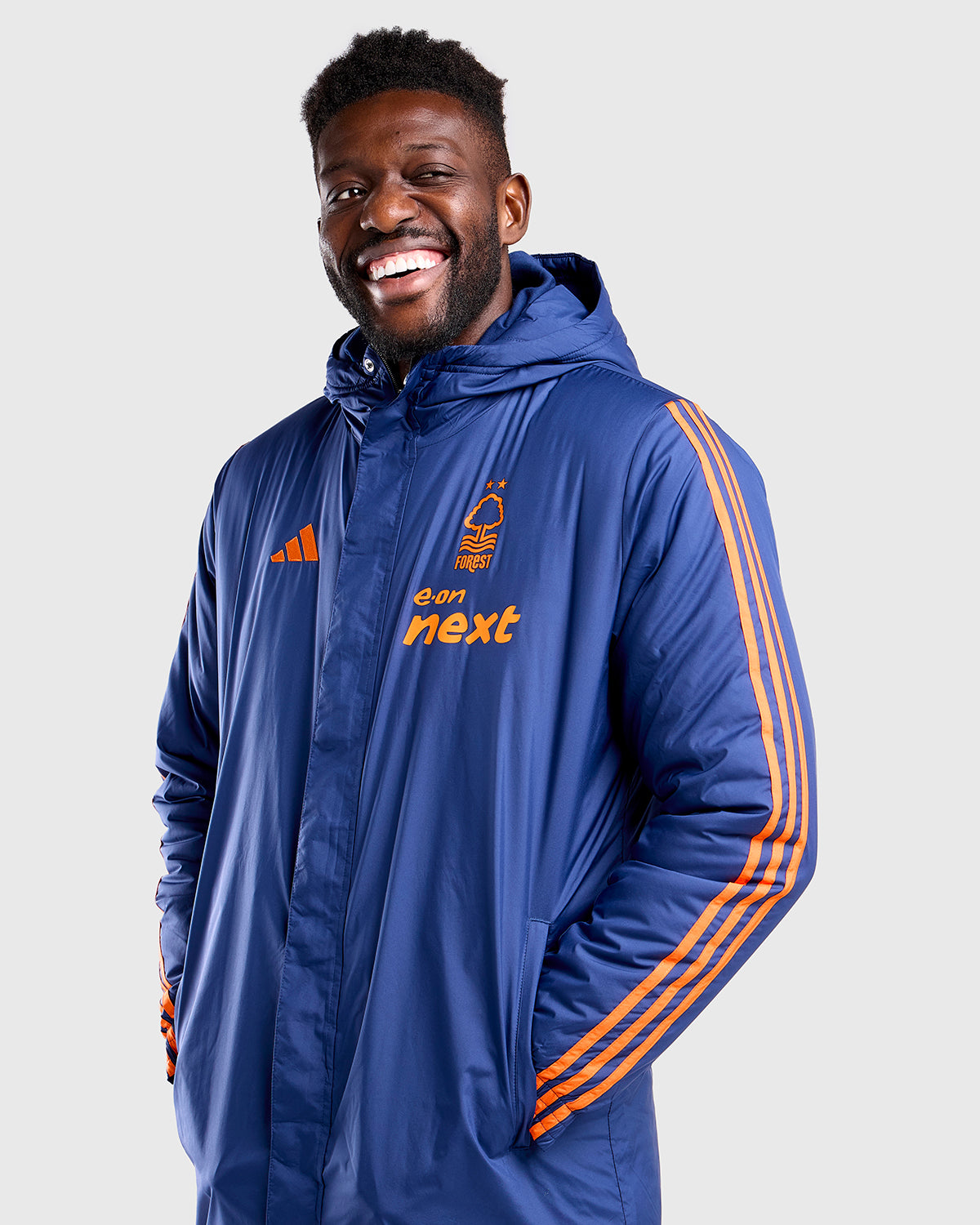NFFC 26/27 Navy Player Leisure Stadium Jacket