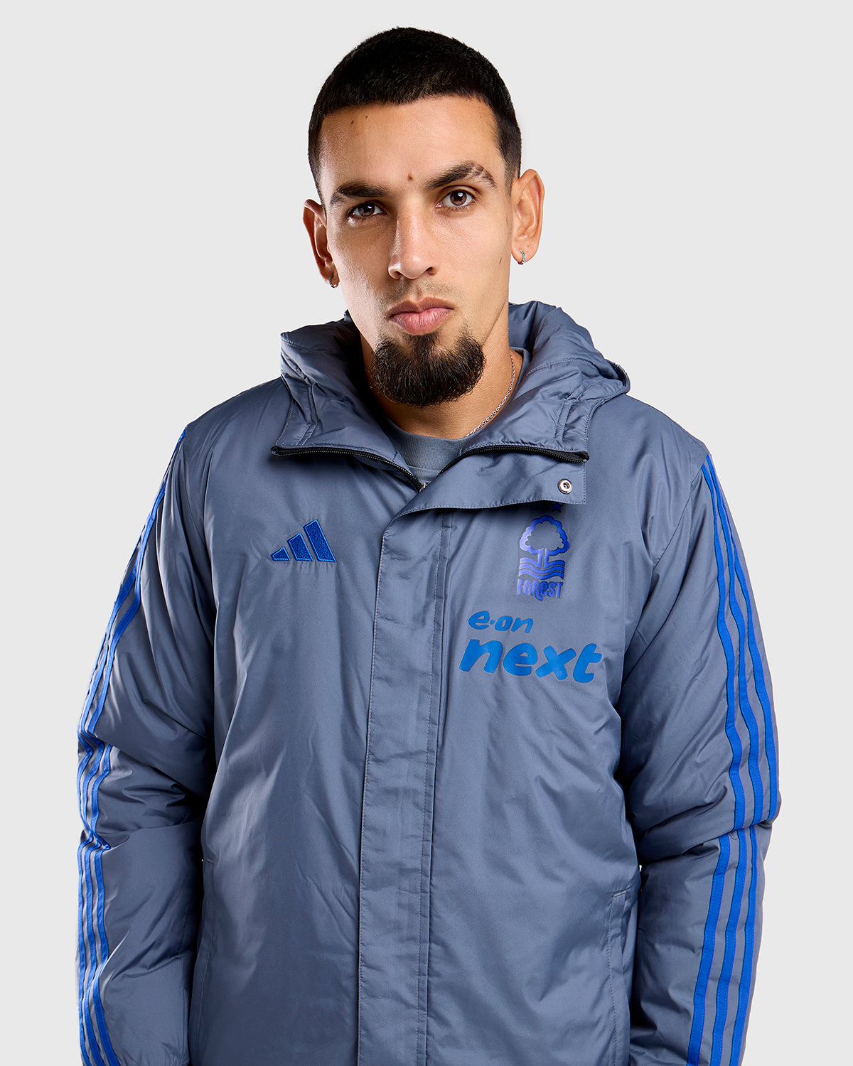 NFFC 26/27 Grey Coaches Leisure Stadium Jacket